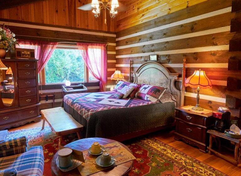 Стандартный Номер Кровать Кинг, Creekwalk Inn Bed And Breakfast With Cabins