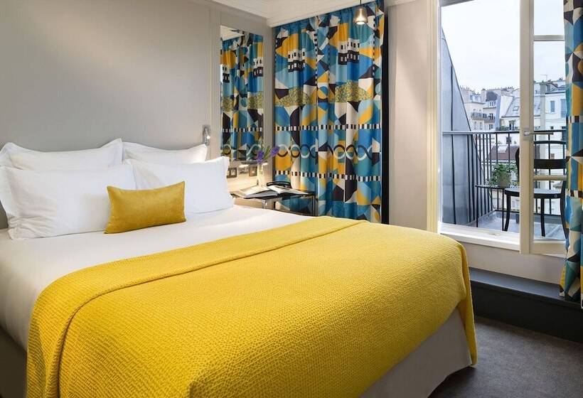 Camera Deluxe con Balcone, Les Matins De Paris & Spa