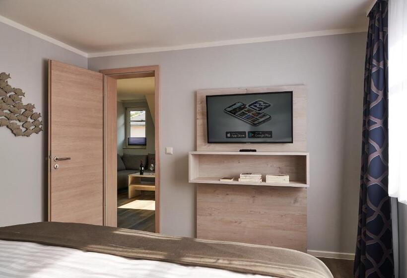 Люкс, R&r Strandhotel Baabe