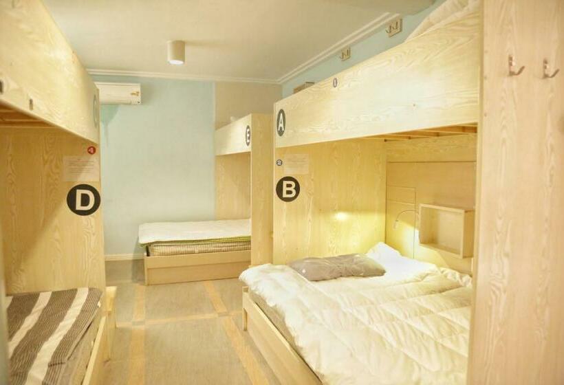 Кровать в Общей Комнате, Kunlun International Youth Hostel