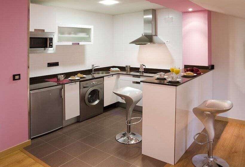 침실 2개 아파트, Apartamentos Spa Villa Pasiega