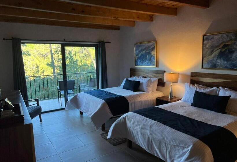 Standaardkamer met 2 Tweepersoonsbedden, Bosque Escondido