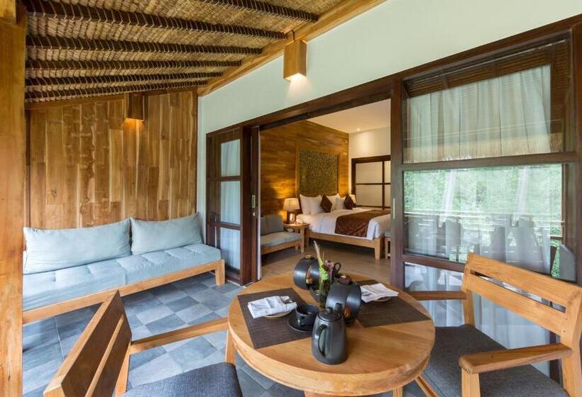 Люкс с Видом, Manah Shanti Suites By Pramana Villas