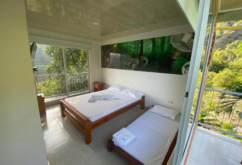 스탠다드 룸 호수 전망, Ecohotel Campo Alegre