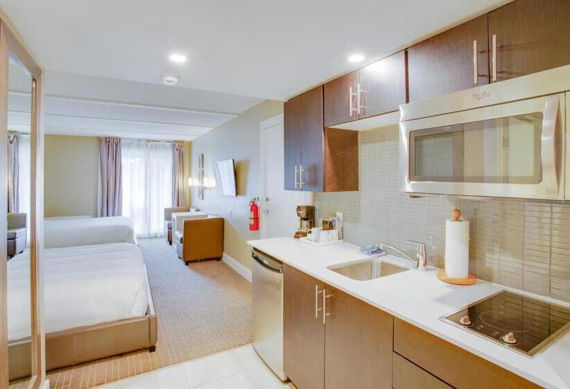 복층 룸 퀸 침대, Living Water Resort & Spa