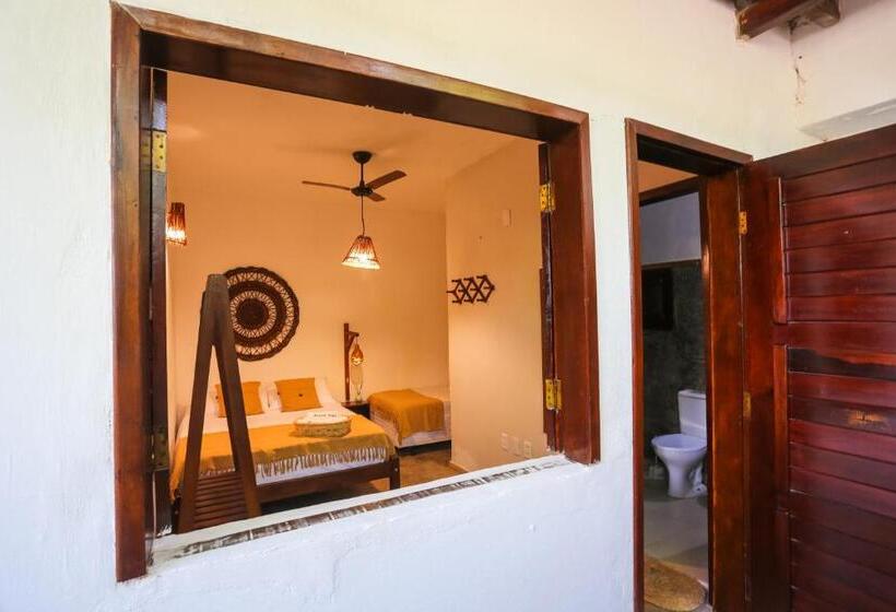 חדר סטנדרט לשלושה, Mandala Hostel Jeri