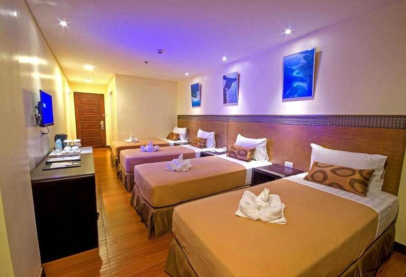اتاق لوکس چهار تخته, Fersal Hotel   Puerto Princesa