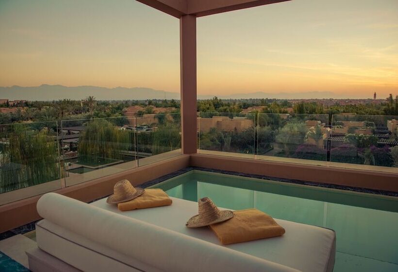可观景的套房, Mandarin Oriental Marrakech