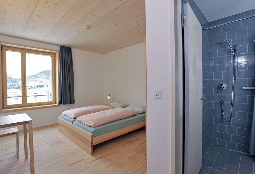 اتاق استاندارد یک نفره, St. Moritz Youth Hostel