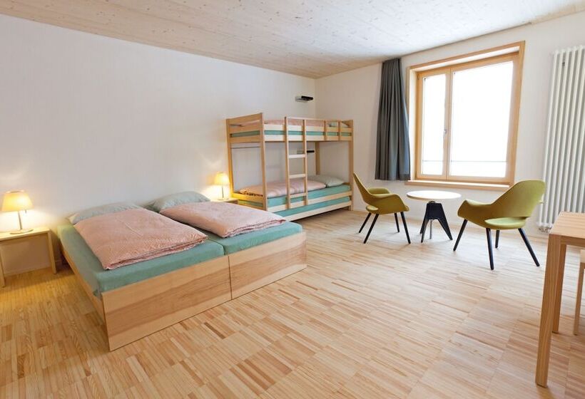 اتاق استاندارد چهار تخته, St. Moritz Youth Hostel