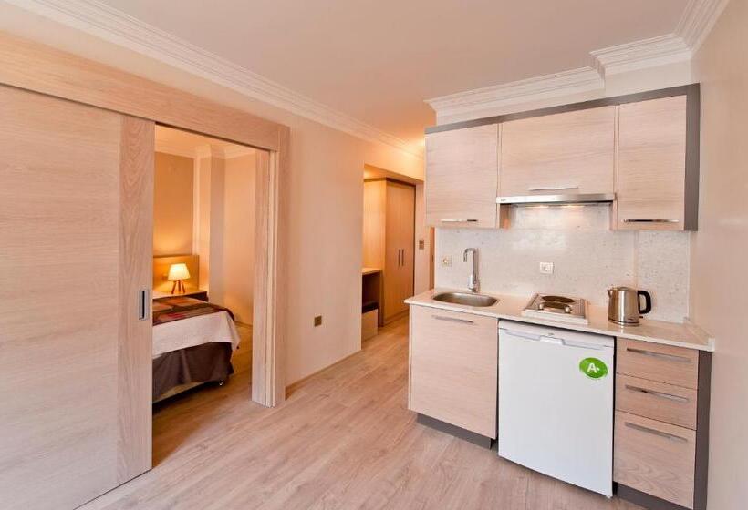 Апартаменты Deluxe 1 Спальня, Atrium Apart Otel