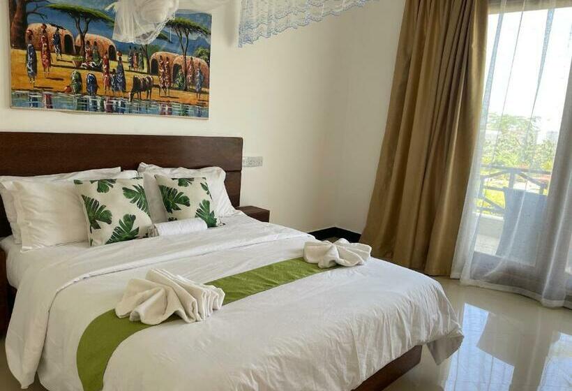 חדר סטנדרט עם מרפסת, Minah Bungalows