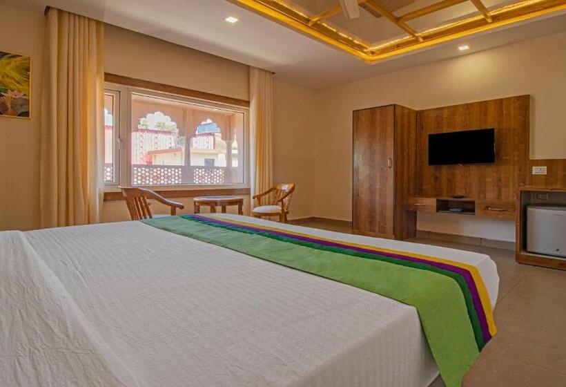 Номер Стандарт, Treebo Haveli Resort Roots, Bhupatwala Haridwar