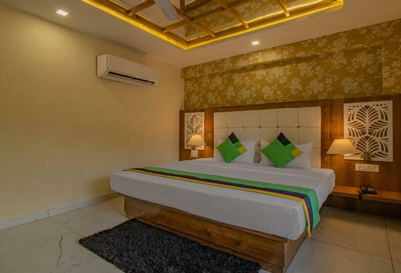 Номер Economy, Treebo Haveli Resort Roots, Bhupatwala Haridwar