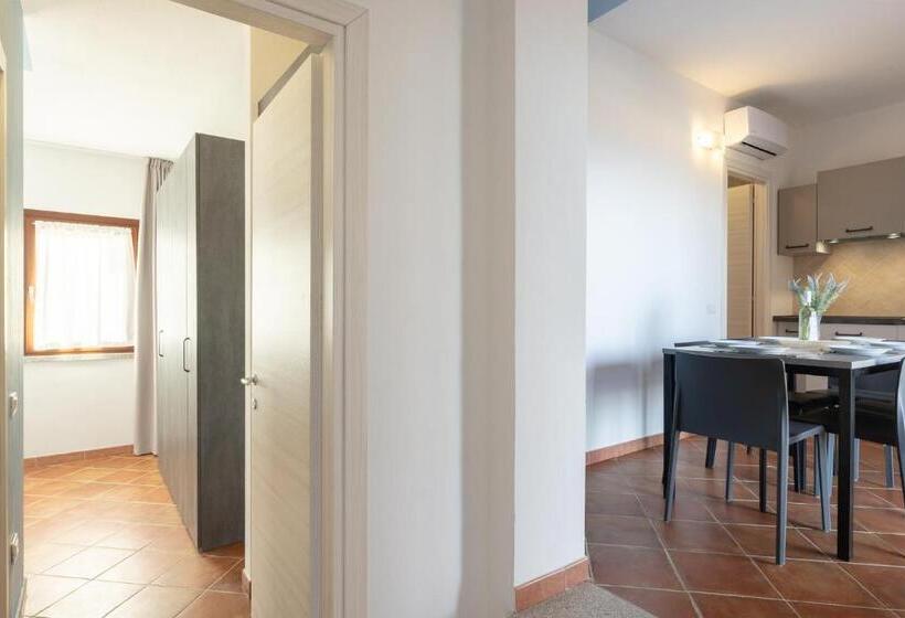 Апартаменты 2 Спальни, Residence Le Rocce Rosse