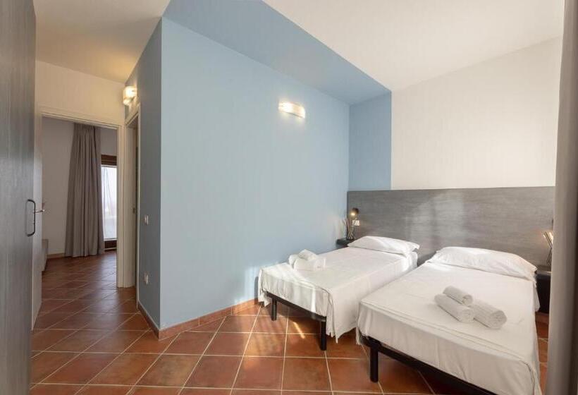 Апартаменты 2 Спальни, Residence Le Rocce Rosse