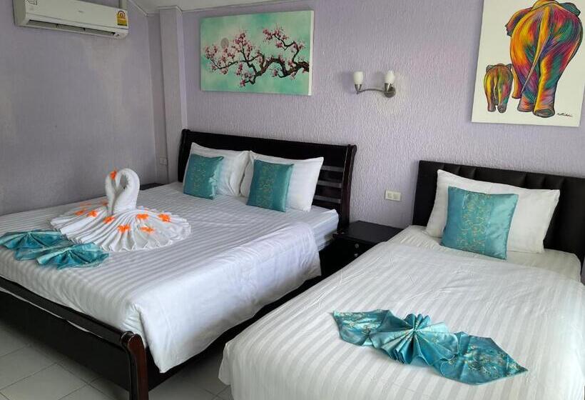 带城市景观的标准间, Samui Green