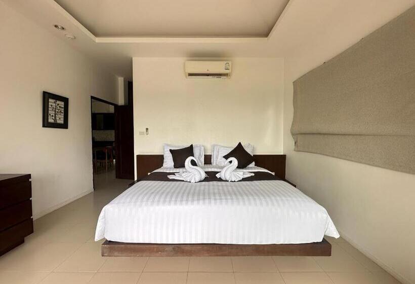 침실 1개 풀장 전망 아파트, Tse Residence [by Samui Emerald]