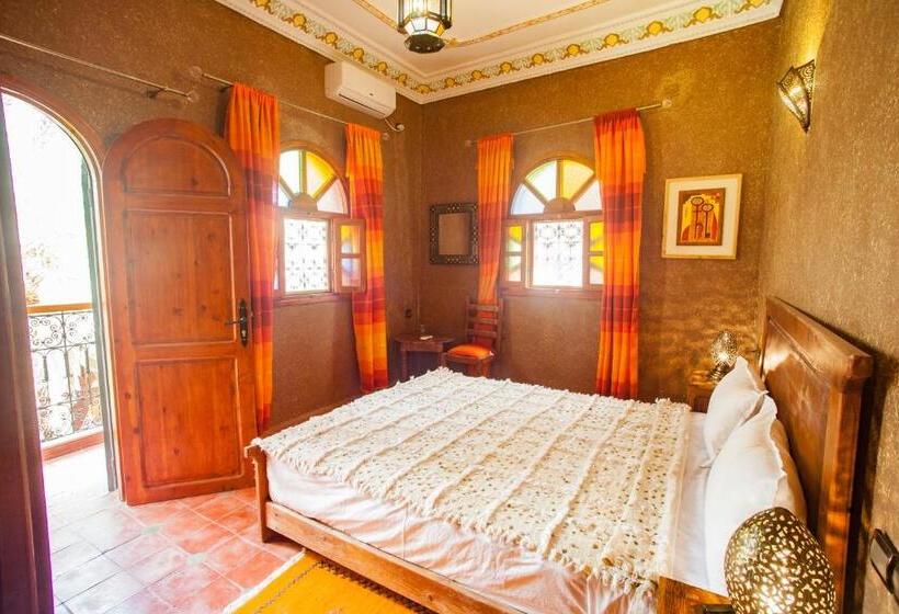 اتاق استاندارد با چشم‌انداز باغ, Riad Soleil Du Monde