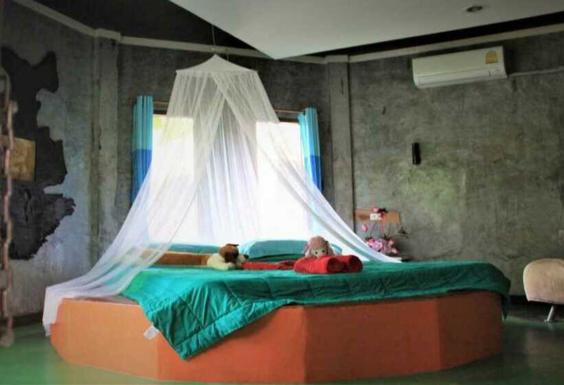 수피리어 룸 가든 전망, Tamsabai Resort Chumphon