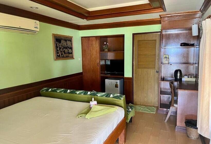 바다 전망 스탠다드 방갈로, First Villa Beach Resort