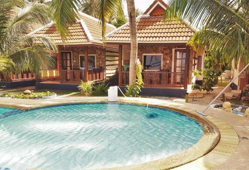 바다 전망 스탠다드 방갈로, First Villa Beach Resort