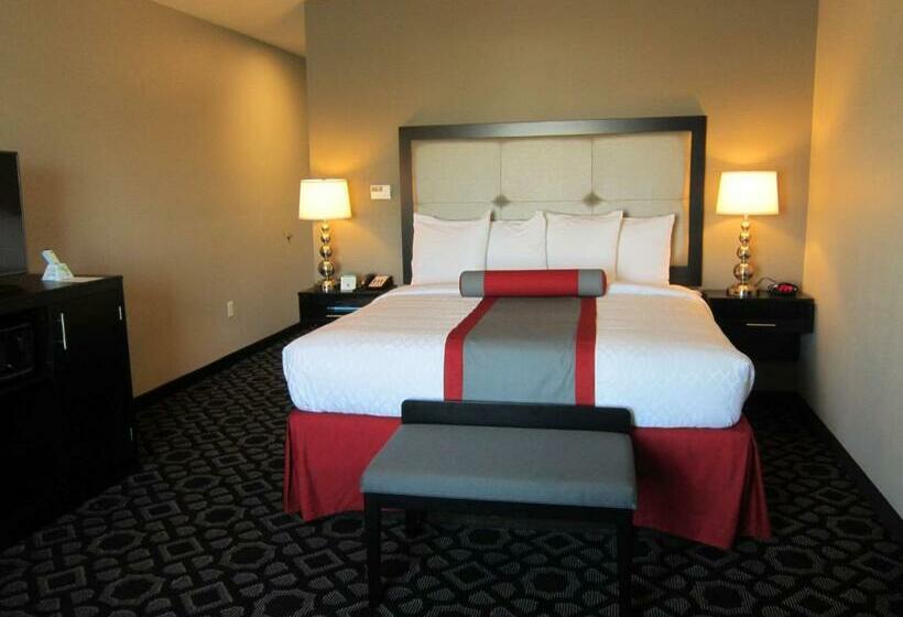 キングサイズベッドのスタンダードルーム, Best Western Plus Laredo Inn & Suites