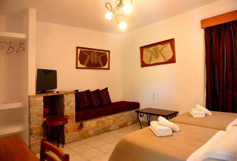 침실 2개 아파트, Skiathos Island Suites
