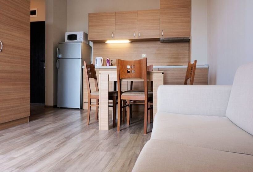 Апартаменты 1 Спальня с Балконом, Apartkomplex Sorrento Sole Mare