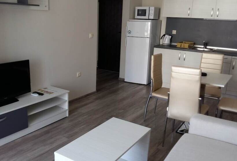 Апартаменты 1 Спальня с Балконом, Apartkomplex Sorrento Sole Mare