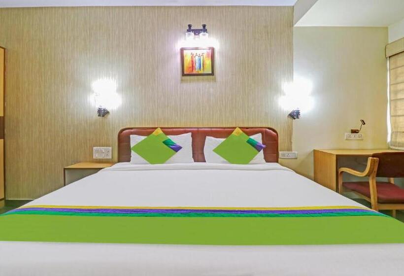 Номер Deluxe, Treebo Akshaya Mayflower Vijaya Bank Layout