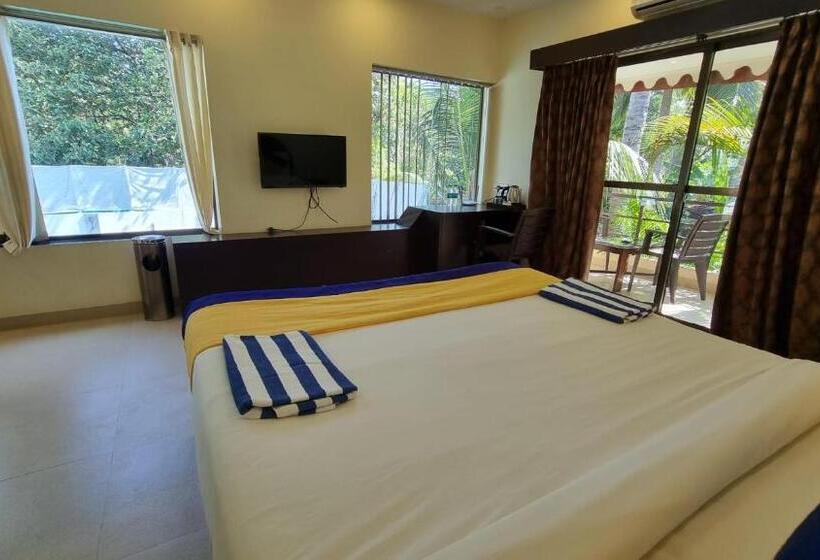 带阳台的高级房间, Palolem Inn