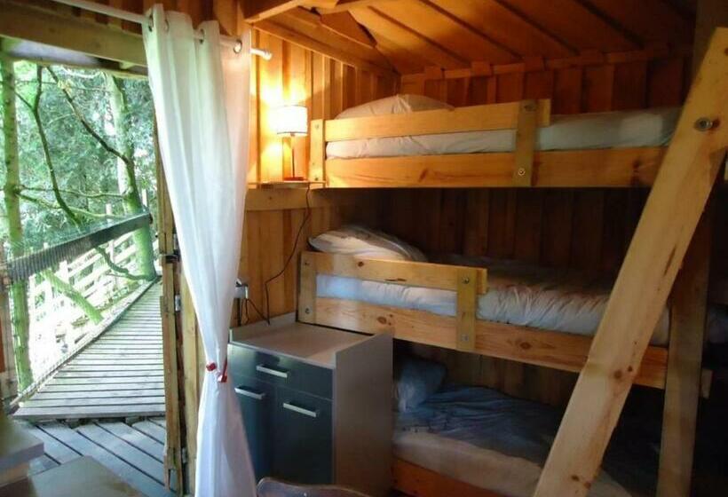 Семейный Номер, Cabane Familiale Tout Confort Avec Jardin, Animaux, Piscine Chauffée Et étangs à Saint Thomas De Cou