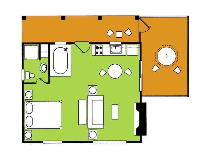 Номер Стандарт Трехместный, Fire Mountain Resort