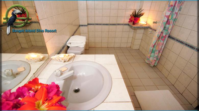 اتاق استاندارد با چشم‌انداز باغ, Sangat Island Dive Resort