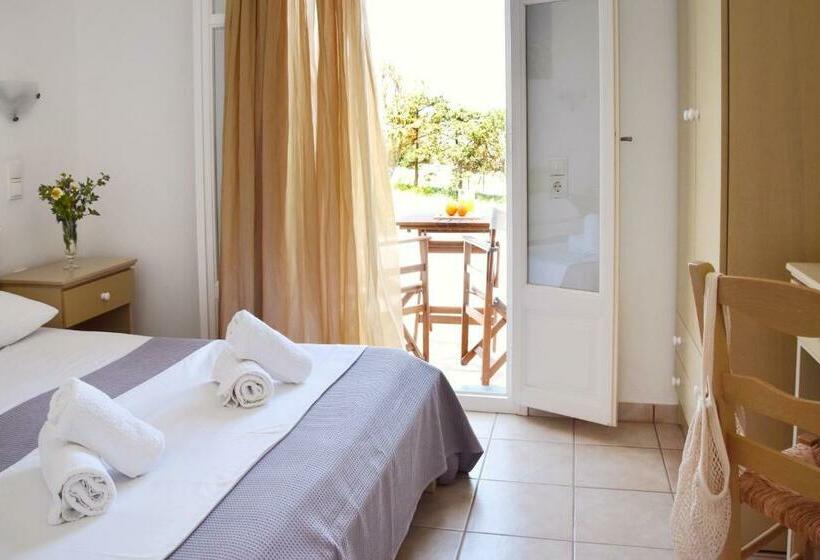 침실 1개 바다 전망 아파트, Captain Apartments Paros