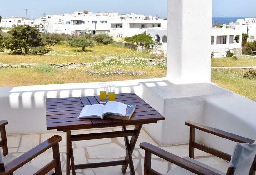 침실 1개 바다 전망 아파트, Captain Apartments Paros