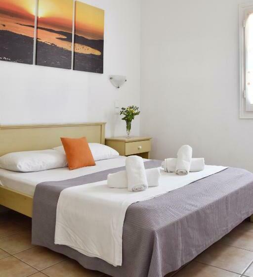 침실 1개 바다 전망 아파트, Captain Apartments Paros