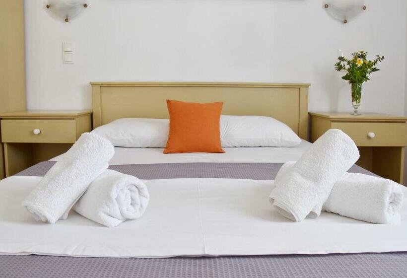 침실 1개 바다 전망 아파트, Captain Apartments Paros
