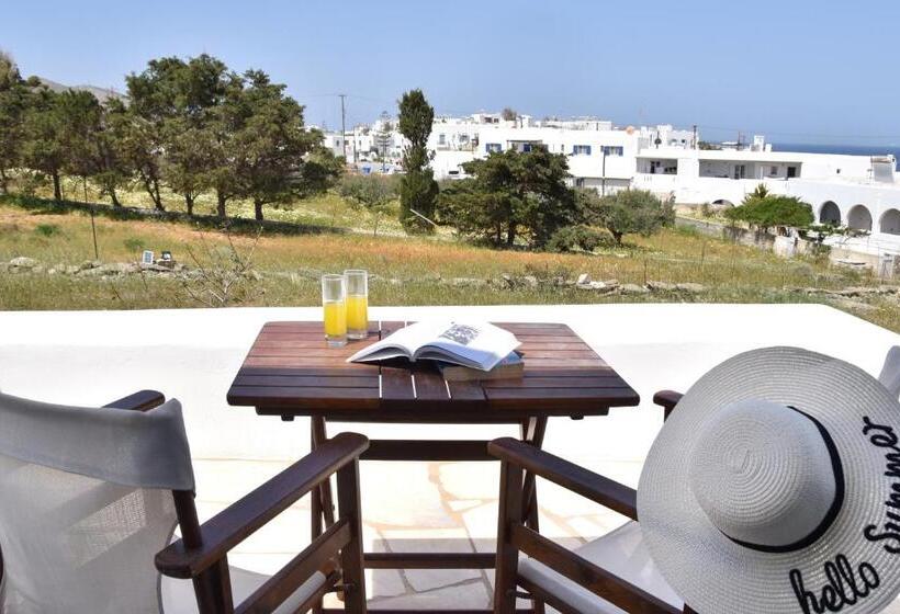 스탠다드 스튜디오 바다 전망, Captain Apartments Paros