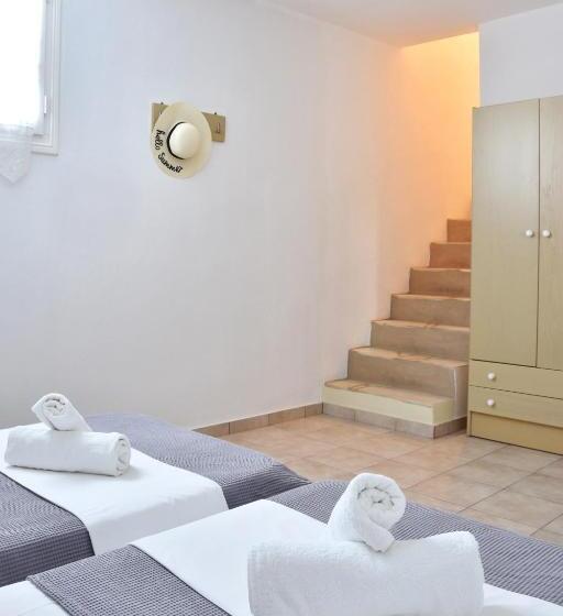 복층 룸, Captain Apartments Paros