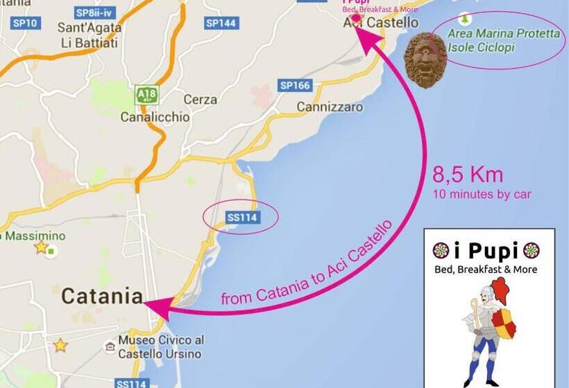 海景经济间, Pupi Catania Etna B&b