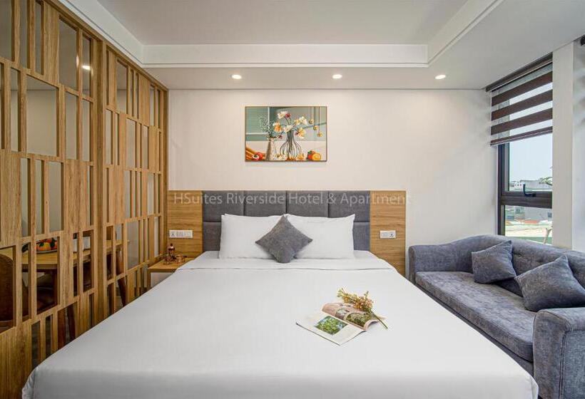 استودیو استاندارد با تخت کینگ, Hsuites Riverside Hotel And Apartment