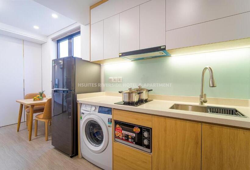 آپارتمان لوکس 1 خوابه, Hsuites Riverside Hotel And Apartment