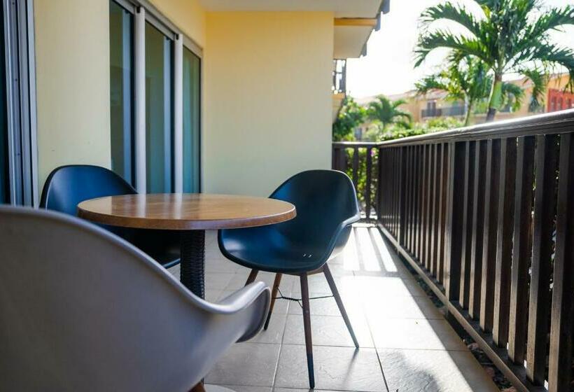 آپارتمان 1 خوابه با چشم‌انداز باغ, Merakii Seaview Escape Curacao