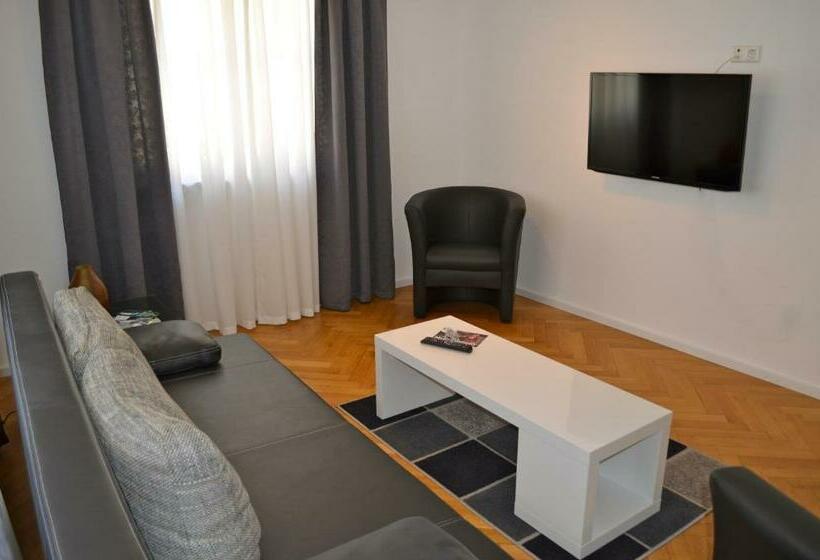 침실 2개 아파트, Prinz City Apartments Mit Klimaanlagen