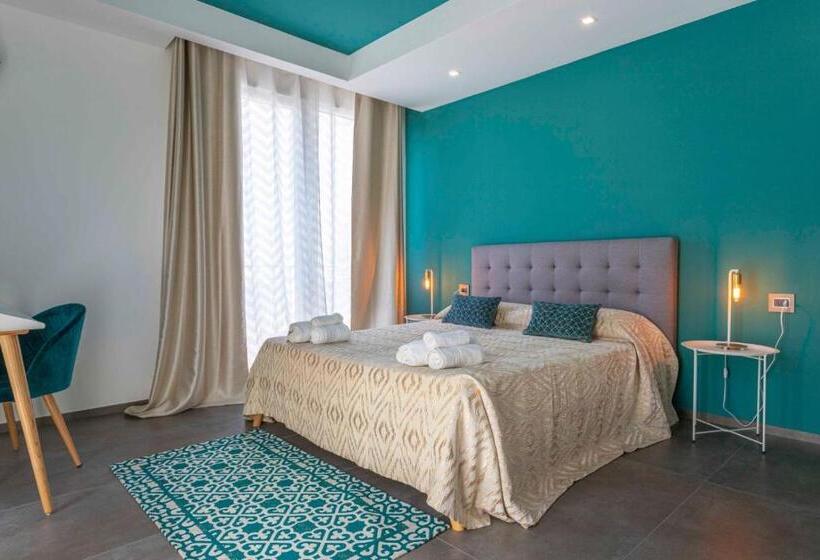 キングサイズベッドのデラックスルーム, Albergo Piazza Risorgimento