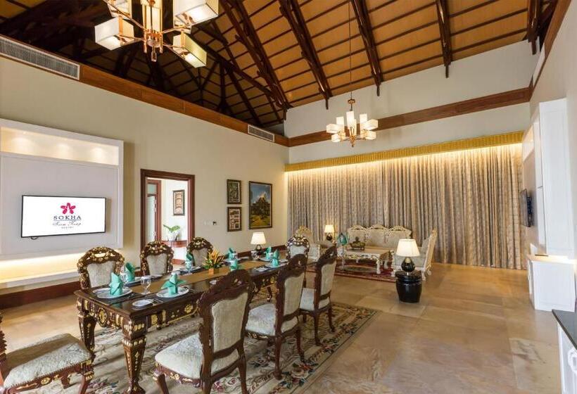 带花园景观和一个卧室的别墅, Sokha Siem Reap Resort & Convention Center