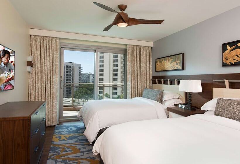 침실 2개 스위트, Hilton Grand Vac Club The Grand Islander Waikiki Honolulu