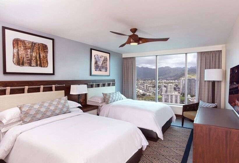 2침실 펜트하우스 아파트, Hilton Grand Vac Club The Grand Islander Waikiki Honolulu